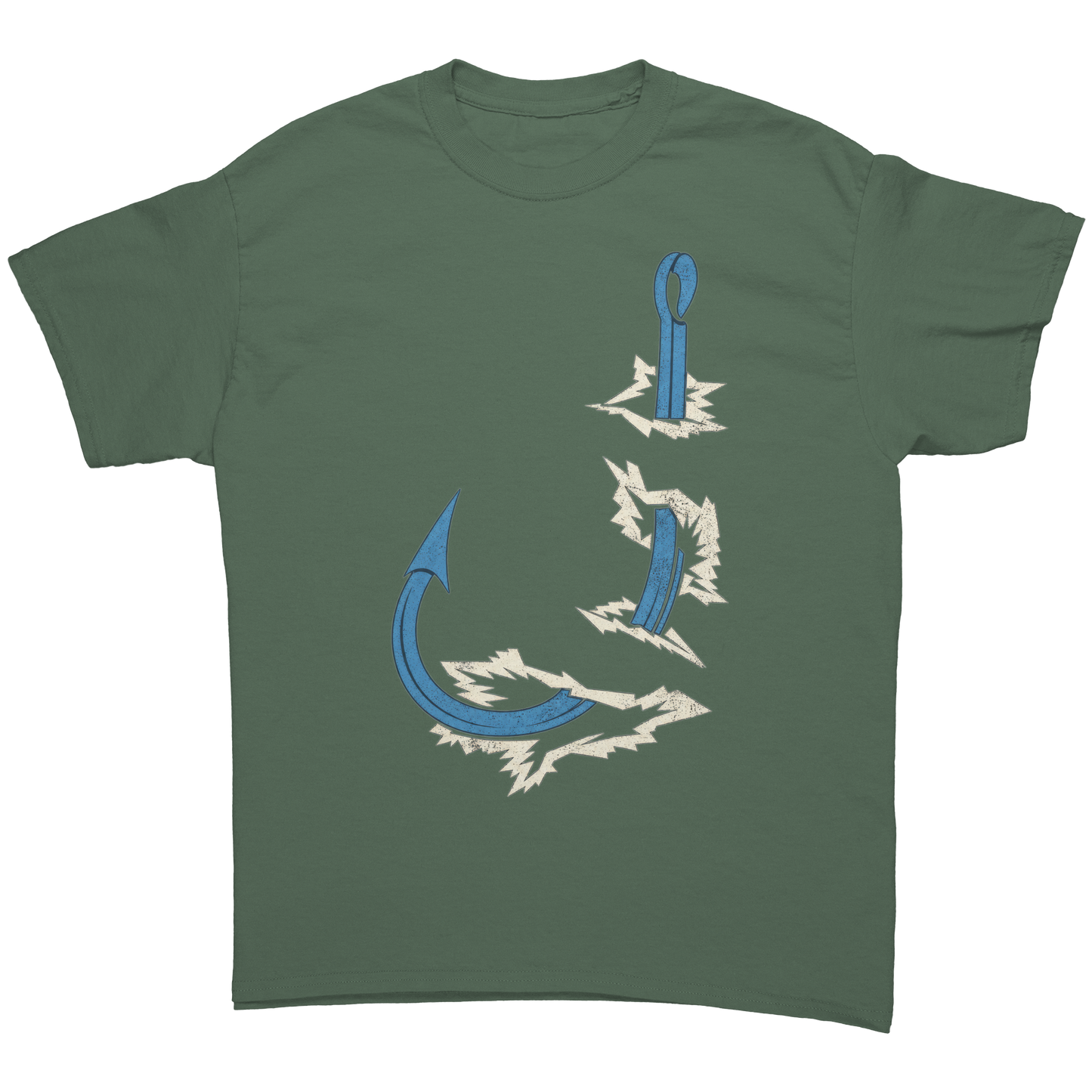 Distressed_Broken_Fishing_Hook_T-Shirt_Military_Green_Front_Mockup.png_16011480