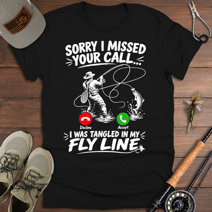 Tangled in the Fly Line T-Shirt