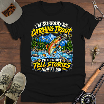 Catching Trout Adventure T-Shirt