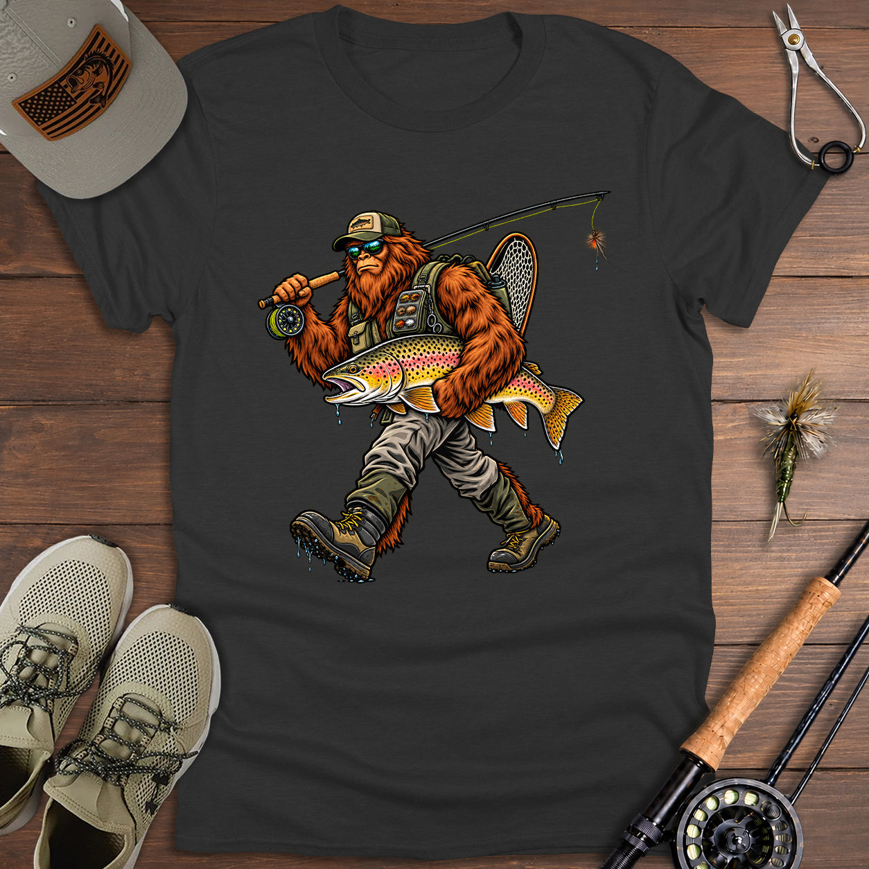 Bigfoot Trophy Trout T-Shirt