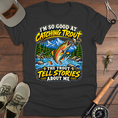 Catching Trout Adventure T-Shirt