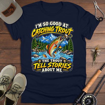 Catching Trout Adventure T-Shirt