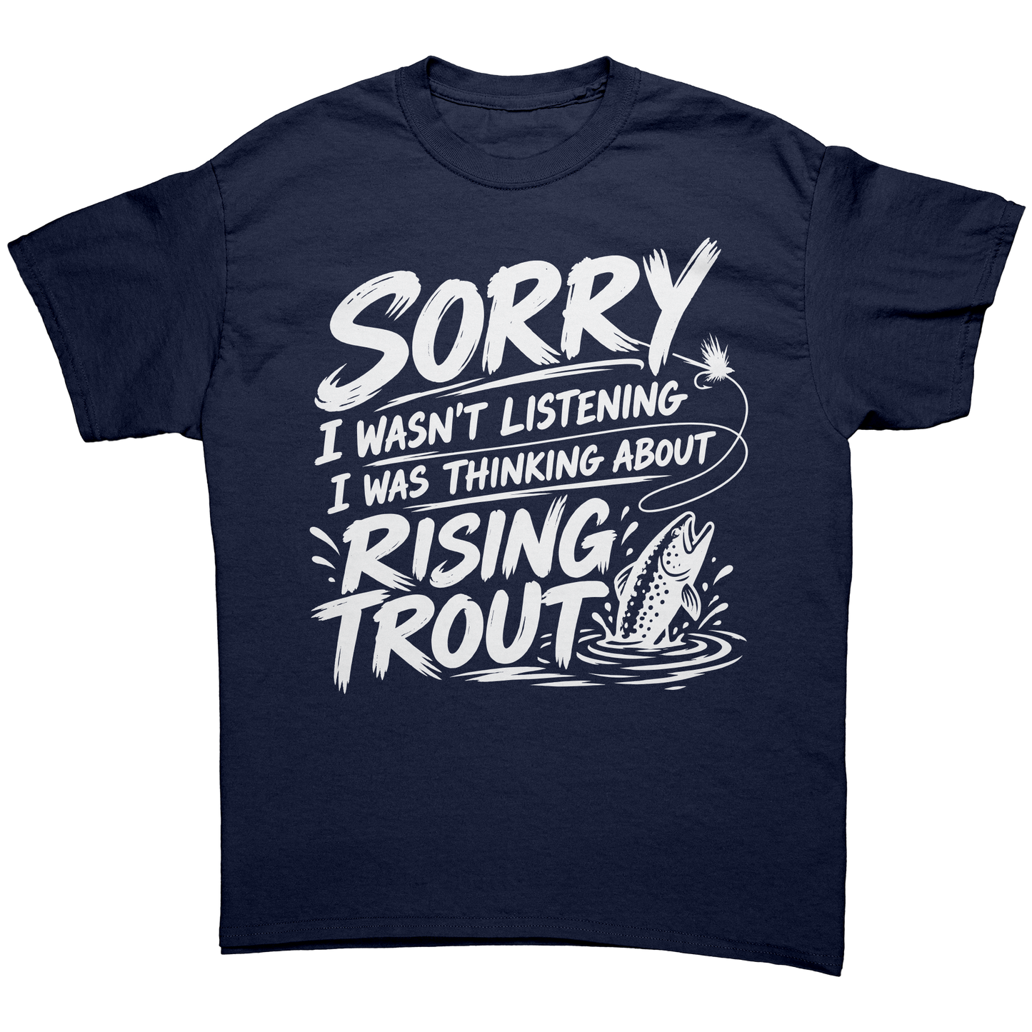 Sorry_Thinking_About_Rising_Trout_T-Shi_Navy_Front_Mockup.png_16011322